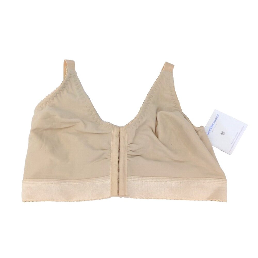 DESIGN VERONIQUE Everyday‎ Bra with Seamless Comfort Cups Size 2 Beige - New